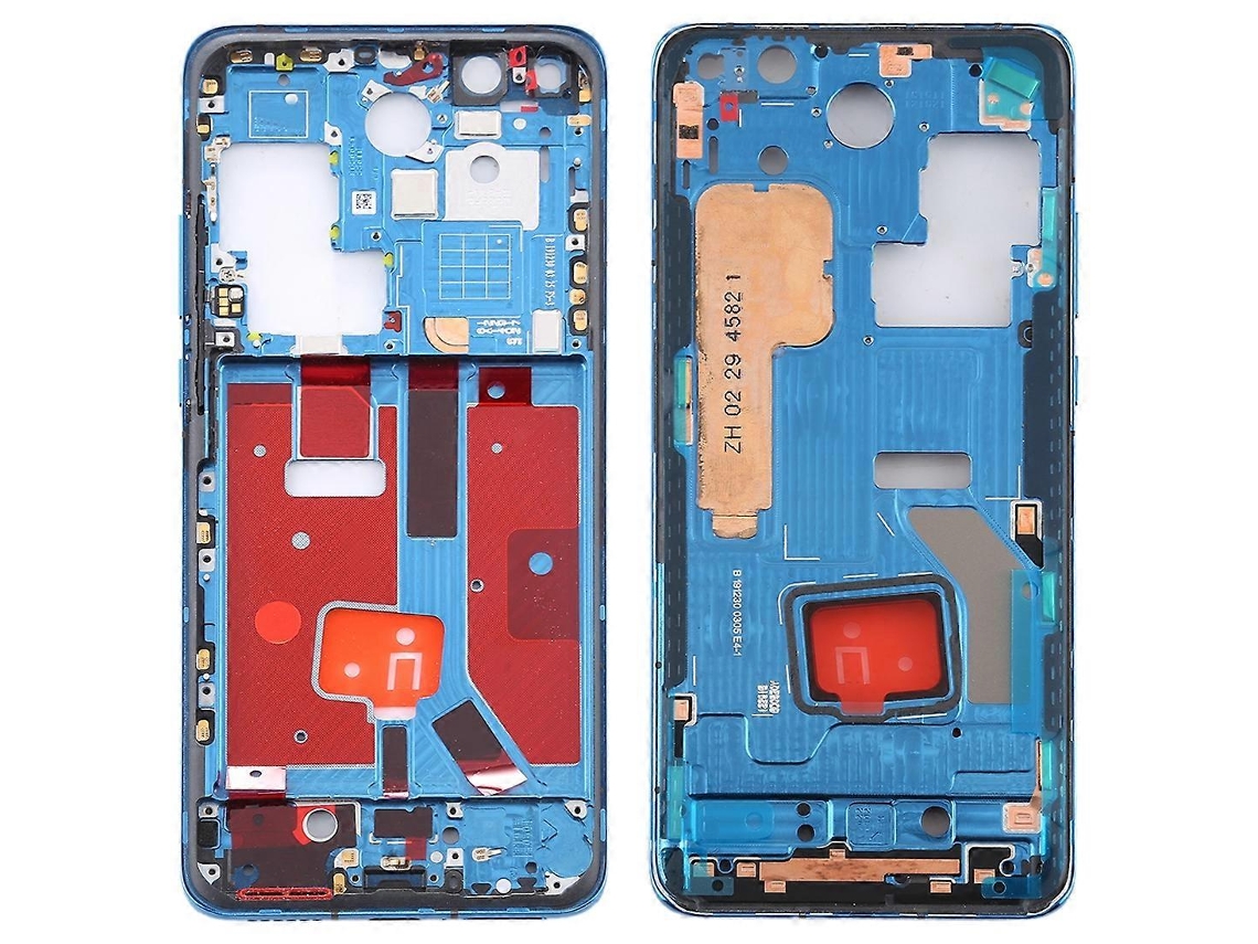 Moldura Central Compatível Com Botões Laterais Para Huawei P40 Pro