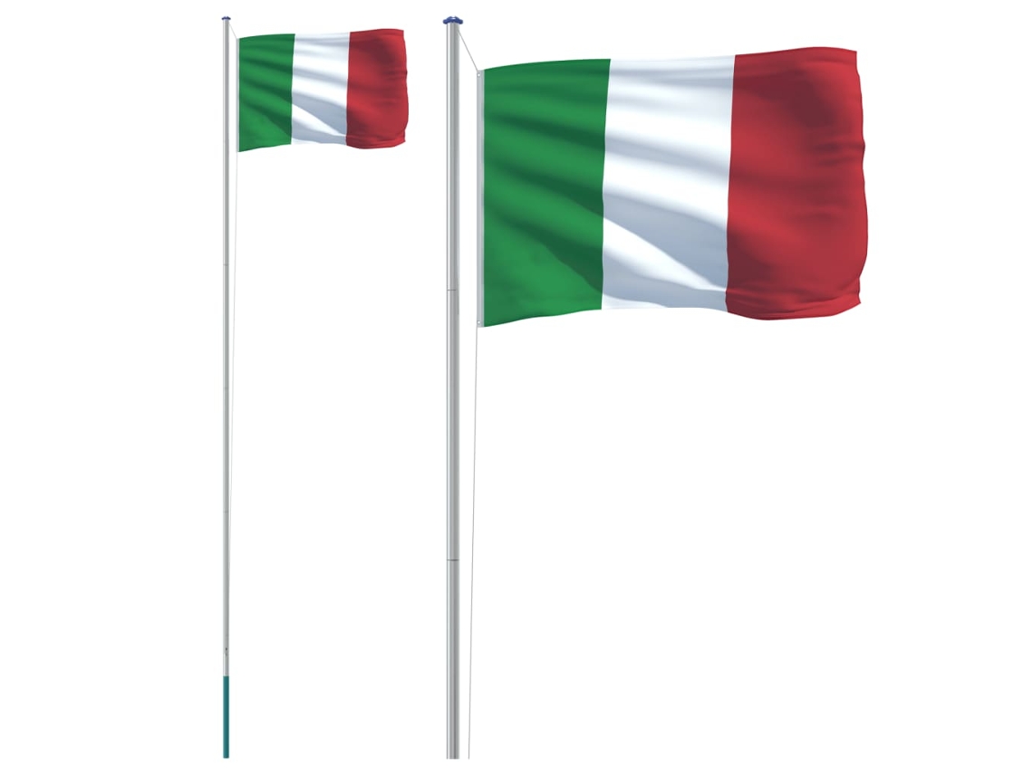 Italy Flag, Italy Flags Vidaxl (6.08 M)