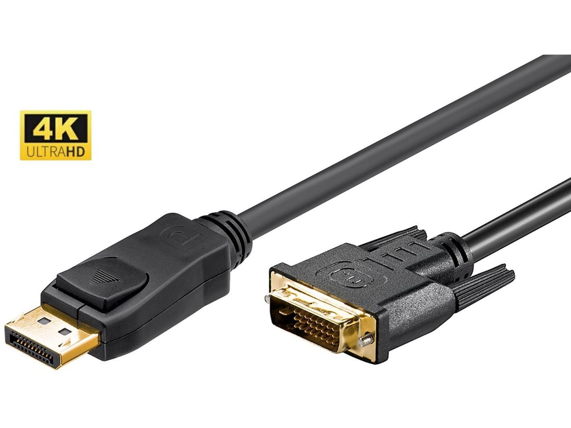 Cabo 5M Displayport/Dvi Dvi-D MICROCONNECT - Preto