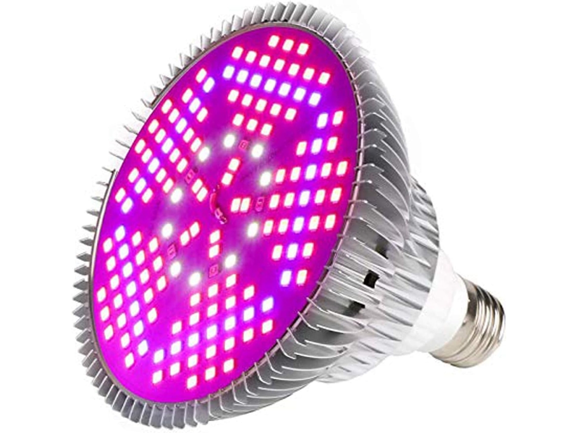 Lurelia Lâmpada Led Para Plantas 300 W, E27, Espectro Completo, Ir, Vermelho/azul, Branco