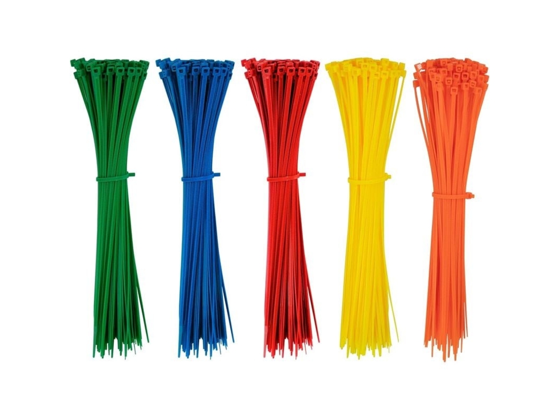Lurelia Abraçadeiras Para Cabos 500 Peças 200 Mm 2,8 Mm 1 Mm Azul Para Gestão De Cabos