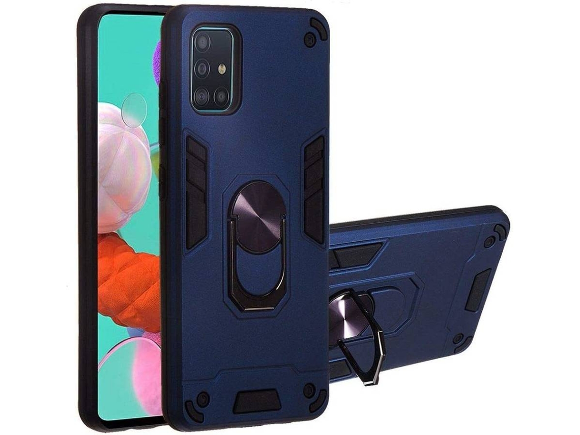 Capa Samsung Galaxy A51 HONGWE. Robusta Azul