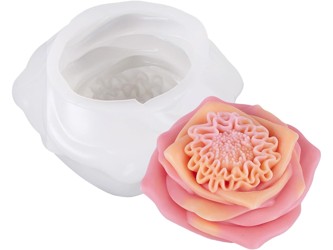 Moldes De Silicone Flores