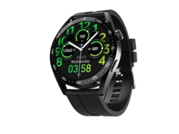 Smartwatch com tela sensível ao toque TFT HD de 1,38 polegadas, rastreador fitness, chamadas, mensagens de texto, frequência cardíaca e assistente de voz. Bestvite