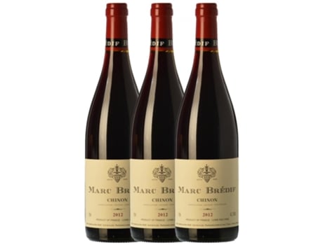 Vinho BRÉDIF Brédif Marc Cabernet Franc Chinon Joven (0.75 L - 3 unidades)