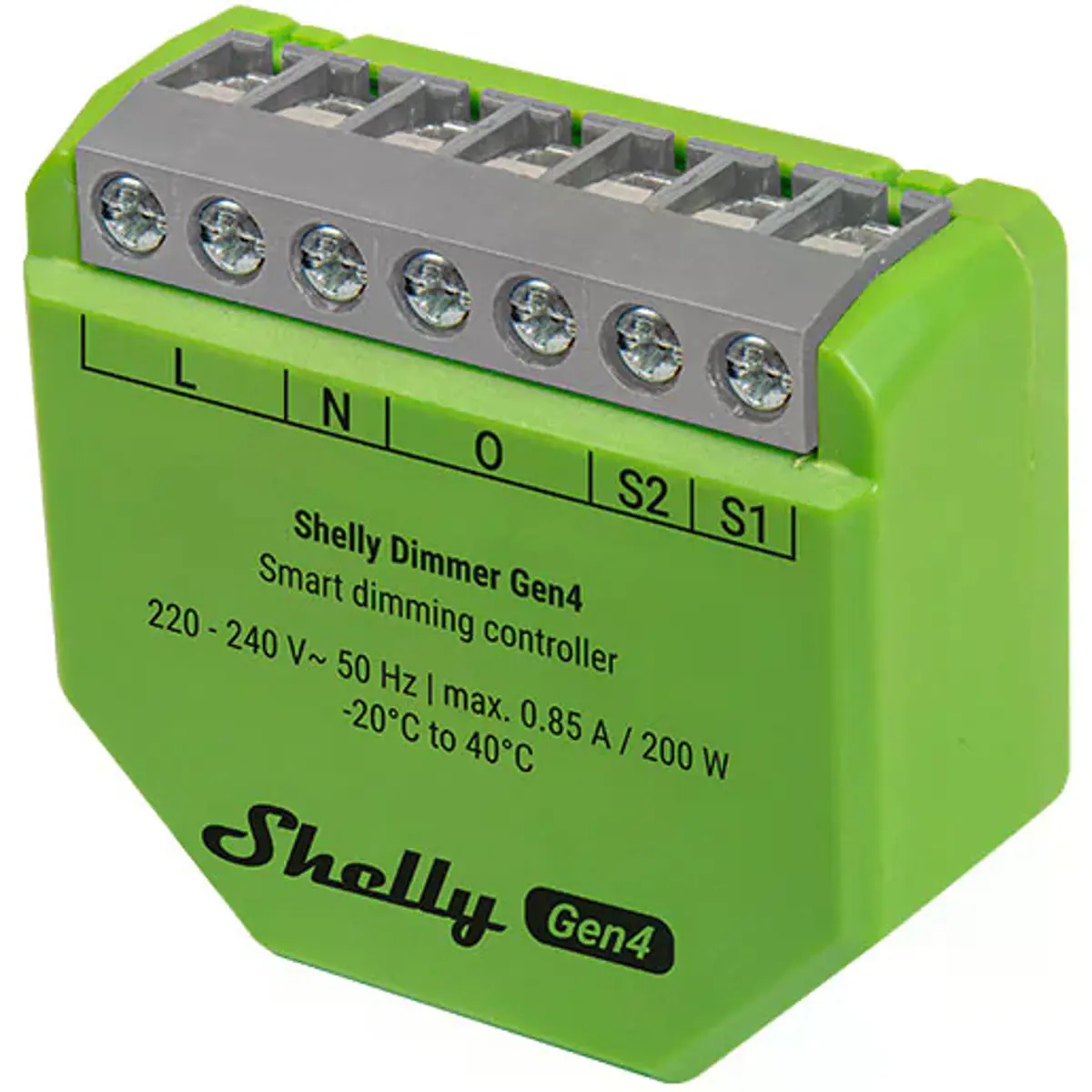 Shelly Dimmer Gen4 - Módulo Controlador de Dimmer Inteligente