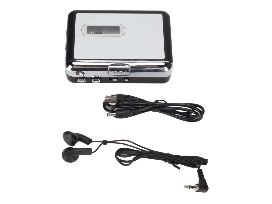 Conversor de Formato de Cassete para Mp3, Fita para Mp3, Transferência Direta para Pen Drive Usb EOOCOO