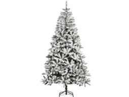 Árvore de Natal Artificial PVC e Aço cor Verde Ø120x225 cm HOMCOM