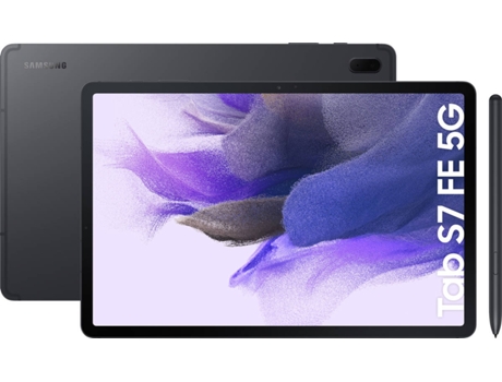 Tablet  Galaxy Tab S7 FE 5G 128GB Preto