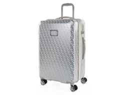 Mala Média para Pc DKNY DKNY-069 Signature Hardside Prata Brancametálica 44X67X25 Cm 62L