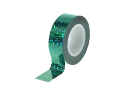 Fita Adesiva Holográfica Prismática Com Glitter Para Decoração De Ginástica Rítmica, Ideal Para Aros, Ferramentas De Scrapbooking E Projetos Diy.