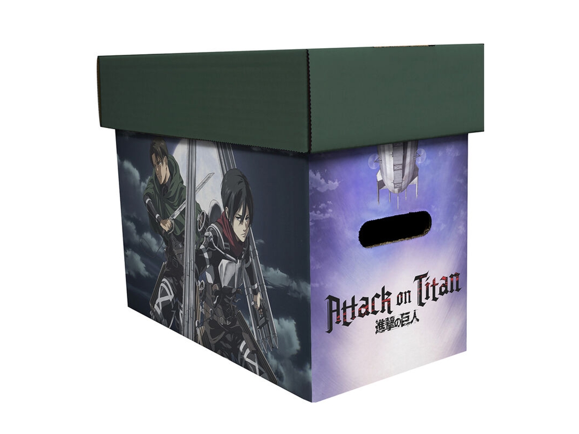 Caixa de armazenamento de brinquedos SD Attack On Titan
