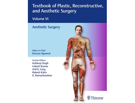 Livro Textbook of Plastic, Reconstructive, and Aesthetic Surgery, Vol 6 de Karoon Agrawal (Inglês - Capa Dura)