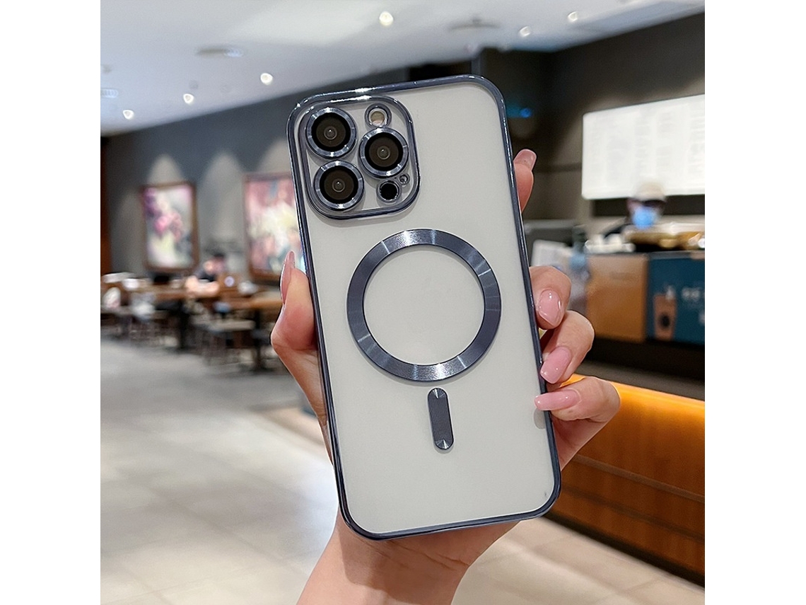 Capa Para Iphone 17 Com Revestimento Eletroplástico Magnético E Macia.