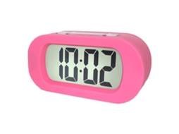 Despertador de Cabeceira de Mesa Digital Silencioso Lcd com Tela Grande e Luz