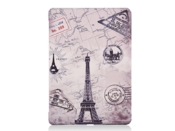 Capa Protetora Tripla E Case Flip Para Ipad Pro 10.5, Com Suporte E Design Vintage.