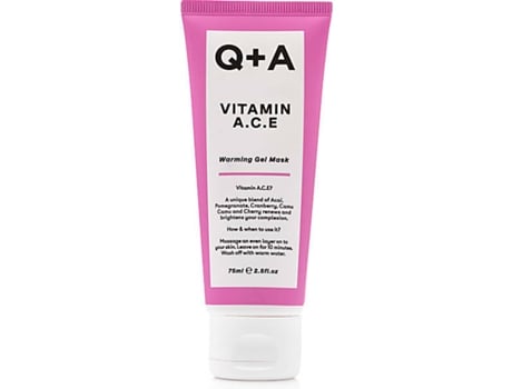 Máscara de Rosto  Activated Charcoal Soothing Gel Mask With Vitamins A, C, E (75 ml)