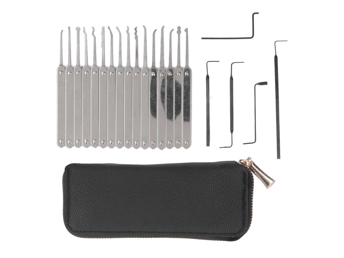 Conjunto De 21 Ferramentas De Gancho E Pinça De Aço Inoxidável, Preciso Para Uso Civil E Profissional
