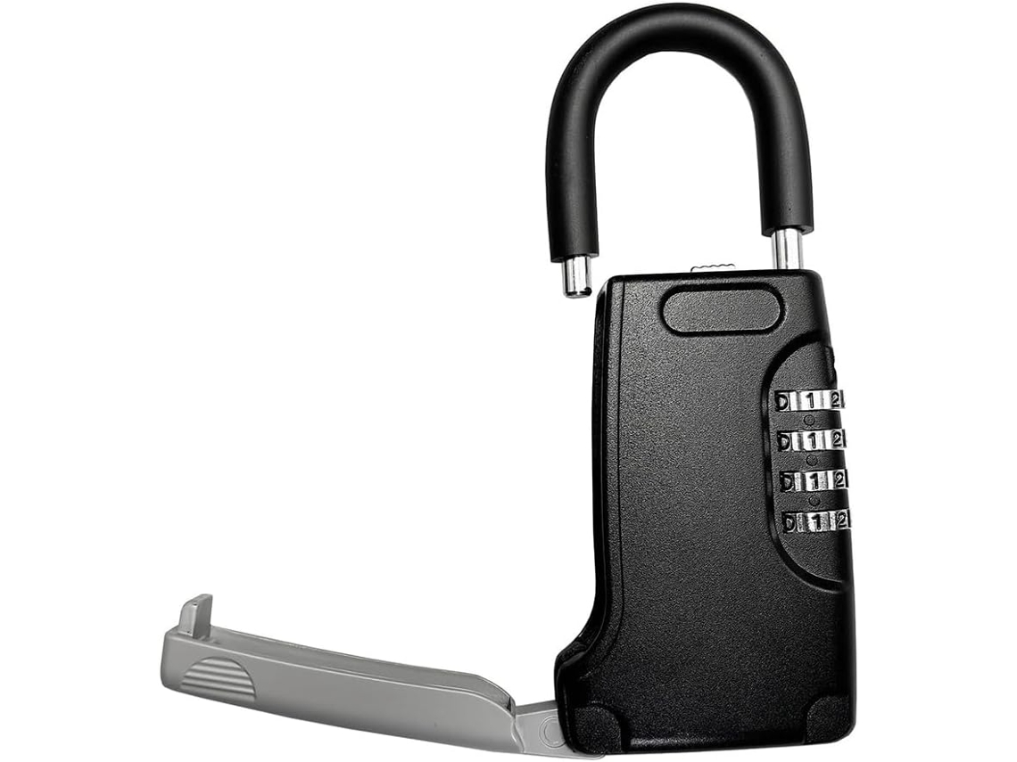 Cadeado De Combinação, Com Chave, Para Lockers, Bagagem E Uso Doméstico E Armários, Portões E Caixas