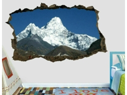 Adesivos de parede personalizados em 3D com tema da vila de Tyangboche, Nepal.