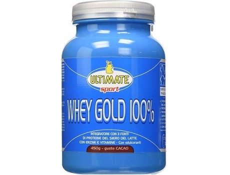 Suplemento Alimentar ULTIMATE ITALIA Whey Gold % Cacau (450 g de pó)