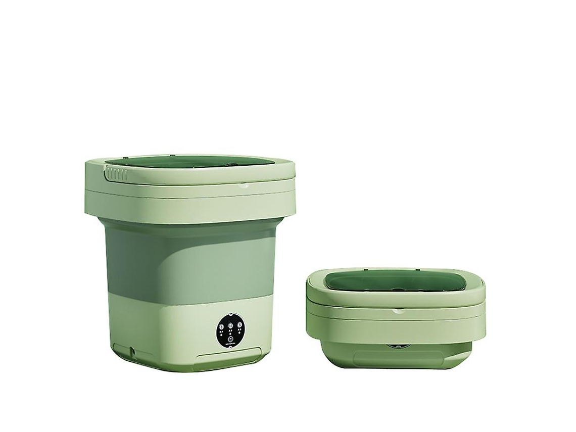 Máquina De Lavar Portátil, Lavadora E Secadora Dobrável 2 Em 1 De 11l Slowmoose