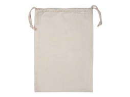 Saco de Armazenamento de Algodão com Cordão 22x28cm para Viagem e Casa