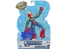 Figura de Ação AVENGERS Captain Bend and Flex (Idade Mínima: 4 anos)