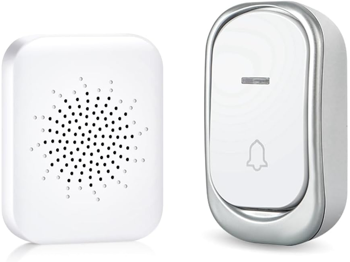 Campainha externa sem fio, interface USB, controle remoto residencial