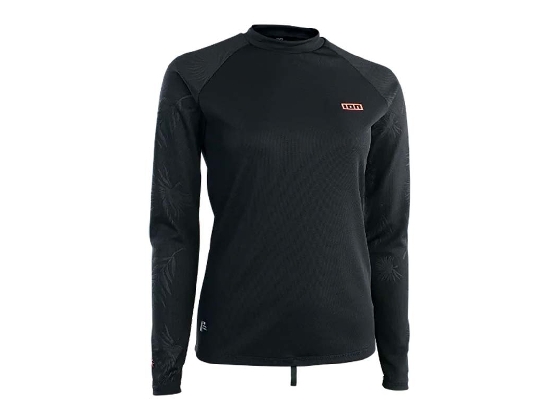 Mulher Rashguard Wetshirt Preto Sion