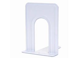 Suportes para Livros, Suporte Decorativo de Metal, para Estante BRILVIBERA (branco, Sujo)