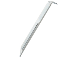 Conjunto de 24 estacas para tenda, 17 cm Ø20 mm, aço galvanizado, MAISON EXCLUSIVE