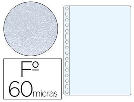 Esselte Funda Portadocumentos "Piel de naranja" 16 Taladros Caja 100 ud