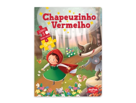 Livro Chapeuzinho Vermelho Livro Com Quebra-cabeça De Zastras (português Do Brasil)