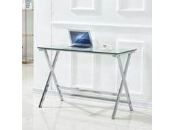 Mesa Computador Vidro Temperado Transparente Laptop