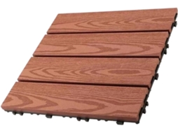 Revestimento De Deck Com Aparência De Madeira, Impermeável, Resistente Ao Desbotamento E De Baixa Manutenção, Ideal Para Varandas E Terraços.