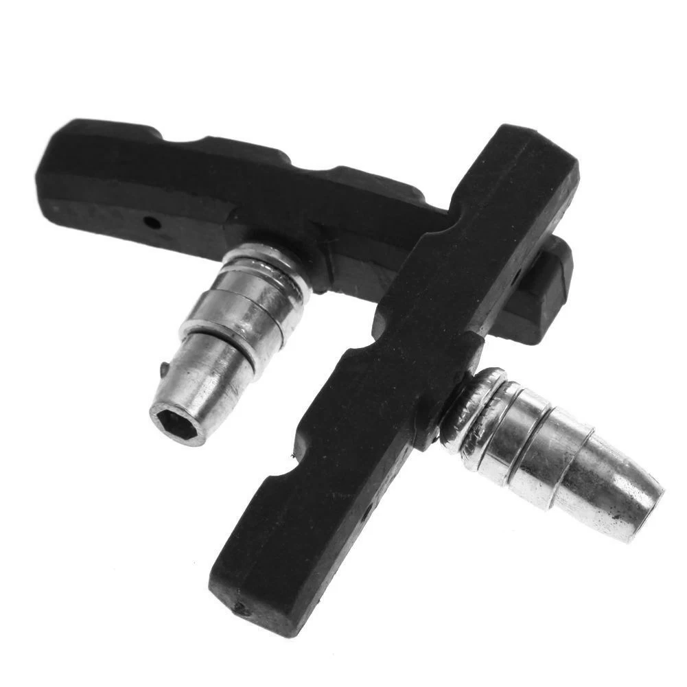 20 Pastilhas De Freio Para Mountain Bike, Borracha, Metal, Freio Em V, Sapatos, Acessórios De Ciclismo Resistentes Ao Desgastevayotoy