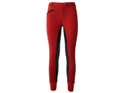 Calça Lyon Adhesion Vermelho 16 Yearshispano Hipica