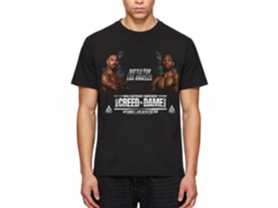 Rockinstone Rocky Movie Creed V Dame Black Adult T-shirt Size:xl