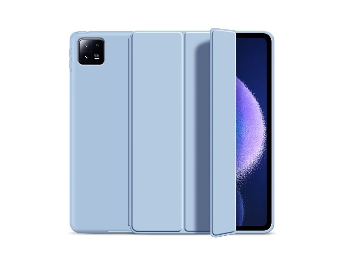 Elysve Capa Para Tablet 11,2 Polegadas, Em Pu De Alta Qualidade, Resistente A Arranhões Azul (2025), Para Xiaomi Pad 8