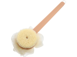 Escova De Banho Homoyoyo Com Cabo Longo E Bola Malha Para Limpeza Corporal