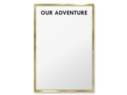 Magnetic Board Our Adventure For The Living Room Espelharte (40x60 Cm)