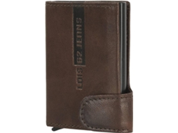Porta-Cartões LOIS De Couro Masculino (9,5 x 6,5 x 1,5 cm)