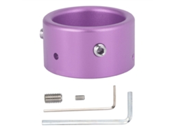 Hh alm01 Anel de Alarme Grande em Liga de Alumínio para Carro, com Ventosa e Sensor de Borda, Roxo CHABERLU