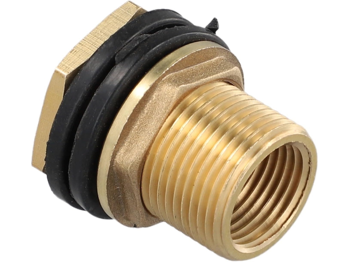 Conjunto De Adaptadores Latão Para Mangueira Com Engates 3/8, 1/2, 5/8 E 3/4 Polegadas, Conector