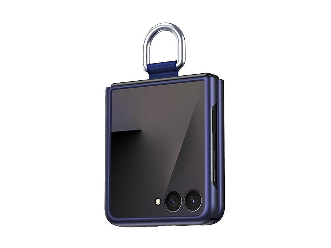Capa Ultrafina Com Toque De Seda E Anel De Cinto Para Samsung Galaxy Flip 7 5g.