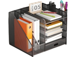 De Mesa Com Vários Níveis Para Escritório E Casa Para Guardar Documentos, Artigos De Papelaria, Gokoco