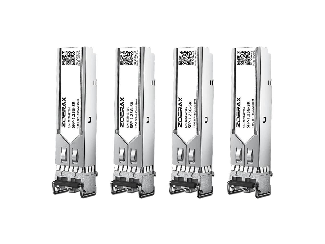 Módulo Transceptor, Fibra Multimodo, Plug-and-play, 4pcs 1.25g