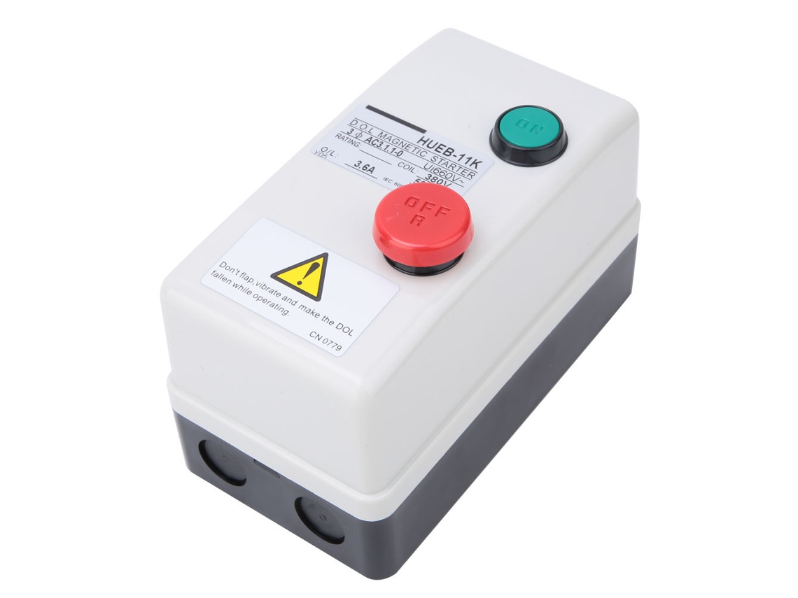 Laxiscreed Chave De Arranque Direta 380v Para Motor Irreversível Com Proteção E Controlo Manual