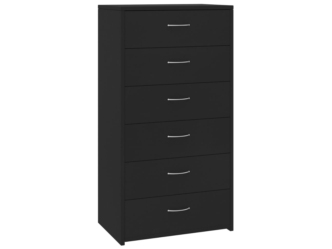 Sideboard, Sideboards Vidaxl Preto Madeira Processada (n/a)